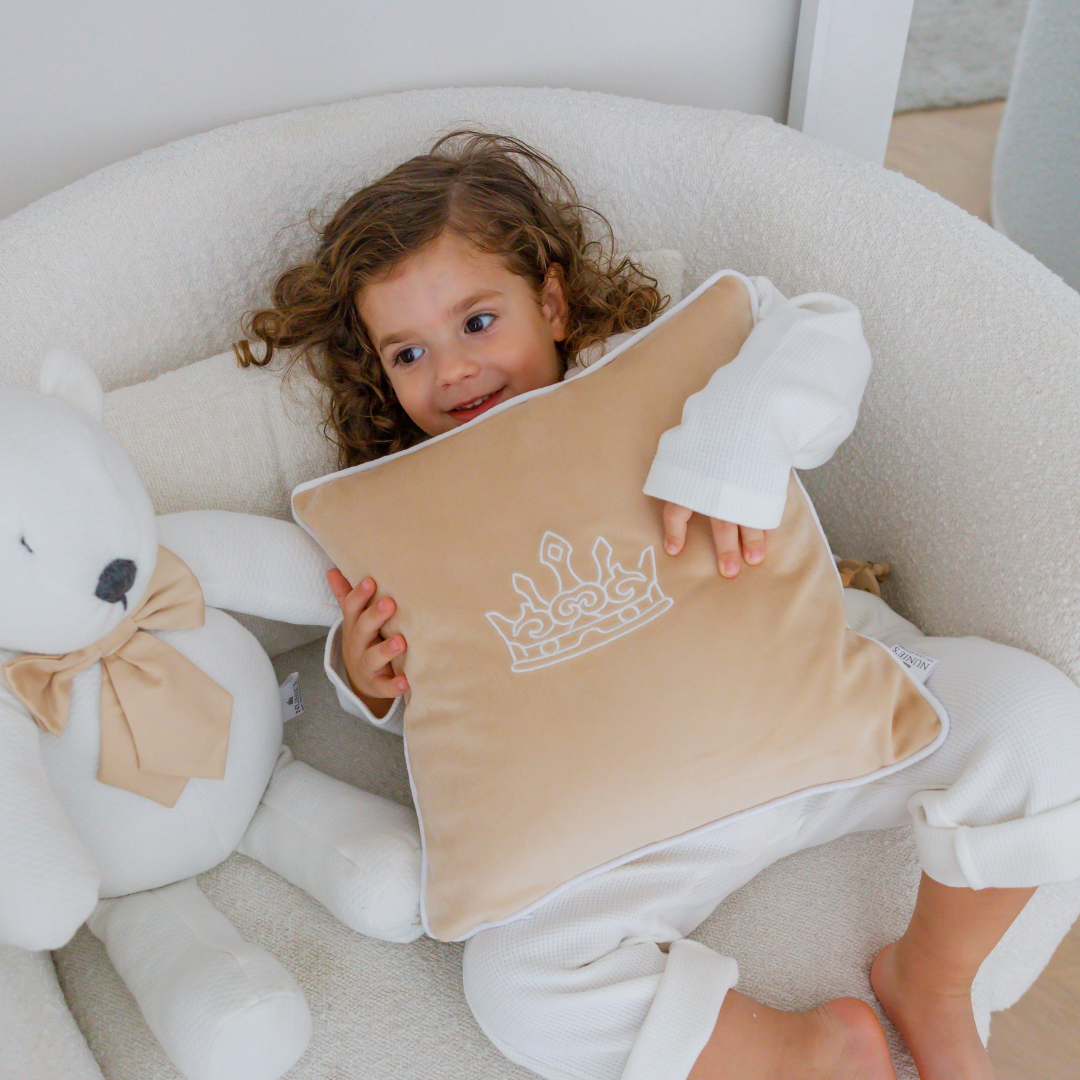 כרית נוי קטיפה